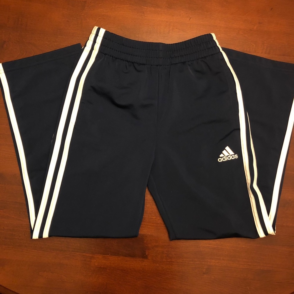 Adidas track pants (Navy) boys 8